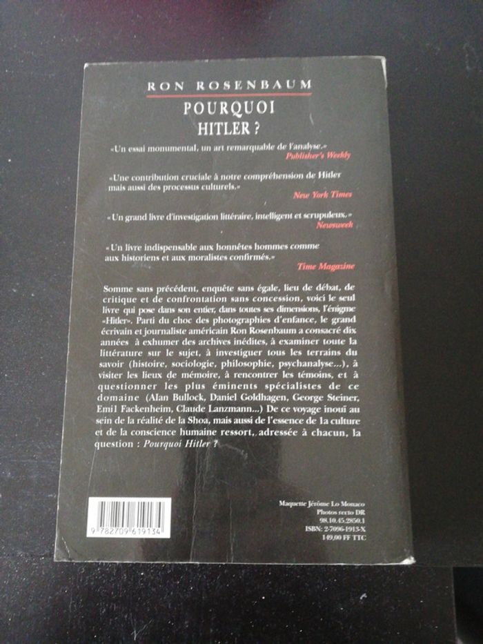 Pourquoi Hitler ? - photo numéro 2