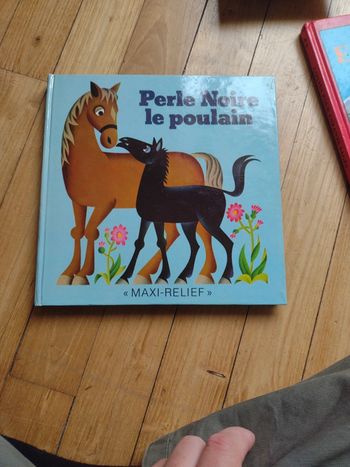 Livre pop UP. Perle noire le poulain