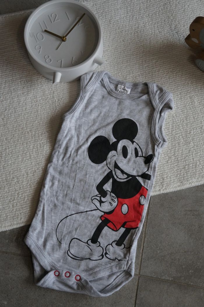 Bodys sans manches Disney 6 mois - photo numéro 2
