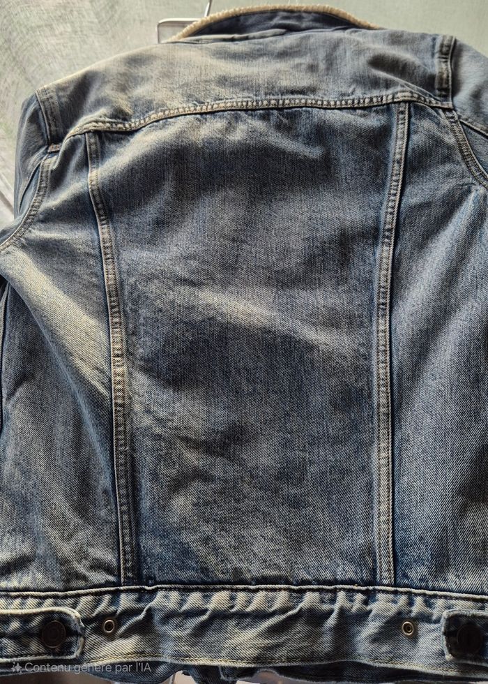 veste en jean Levi's sherpa - photo numéro 5