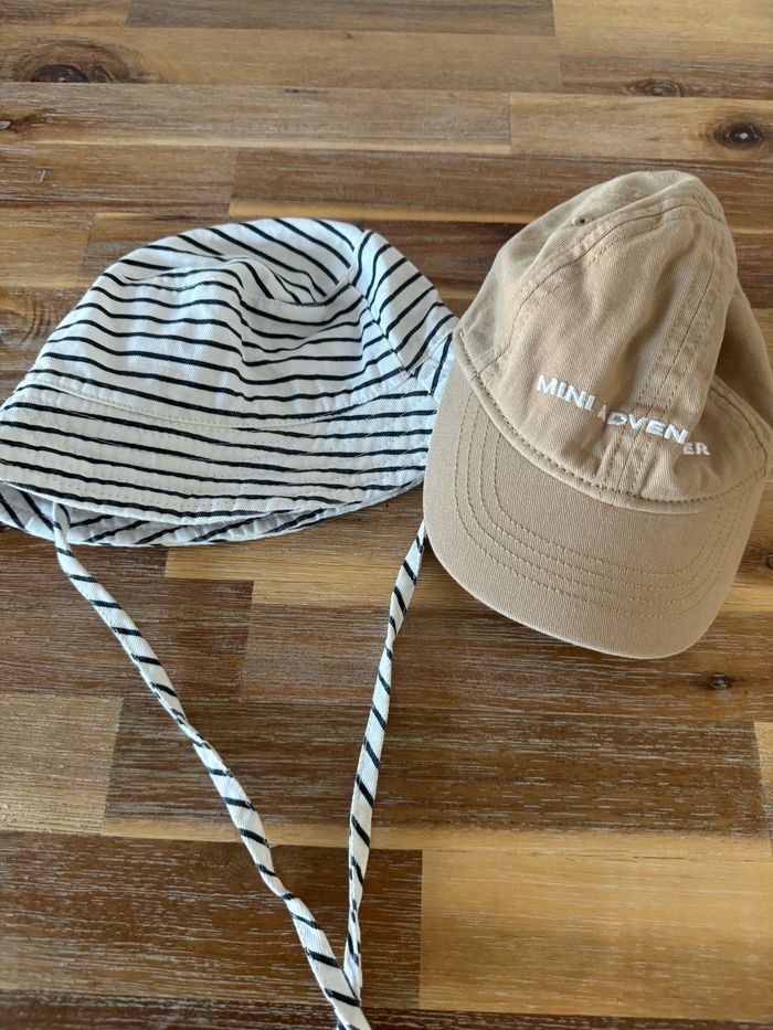 Chapeau +casquette bébé