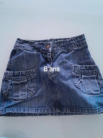 Jupe en jean 8a