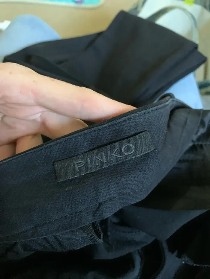 Pantalon noir élégant Pinko – Taille 36 - photo numéro 4