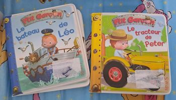2 livres de bains p'tit garcon