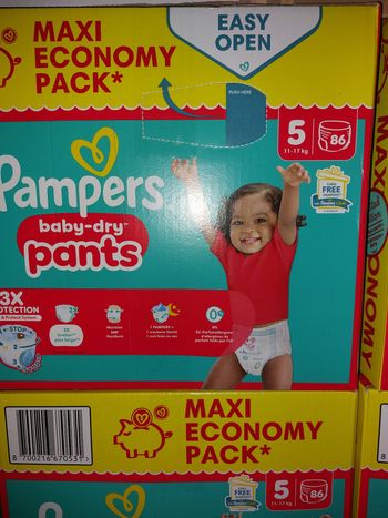 Couche pampers pant taille 5