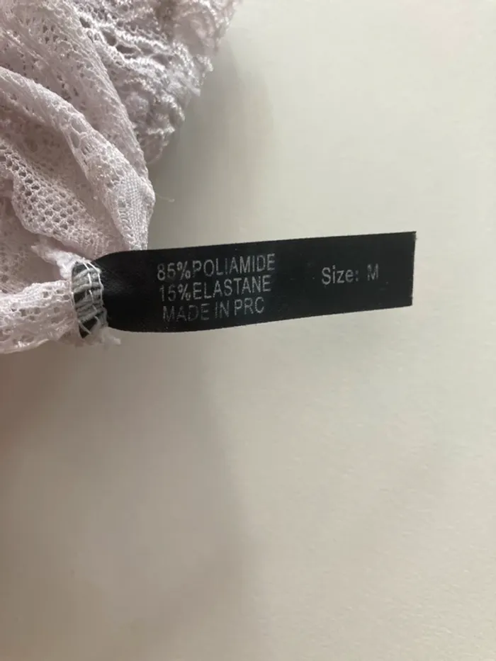 Brassière Blanche en Dentelle M - photo numéro 3