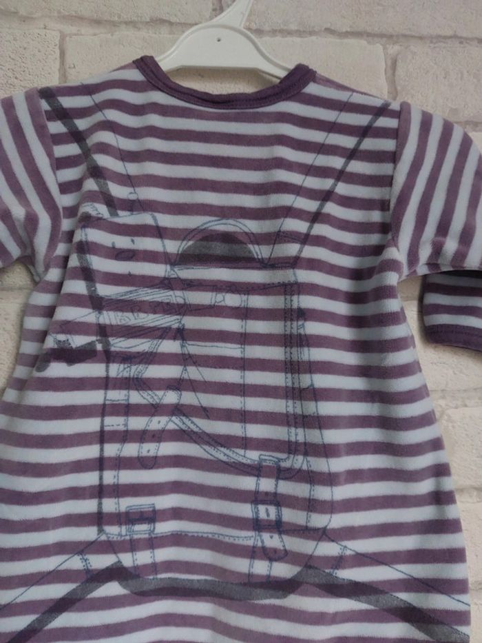 Pyjama Petit Bateau taille 6 mois / 67 cm - photo numéro 3