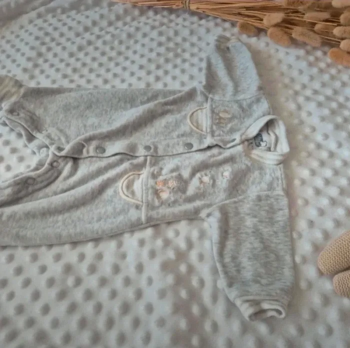 Pyjama naissance gris - photo numéro 2