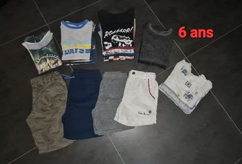 Lot vêtements 6 ans garçon