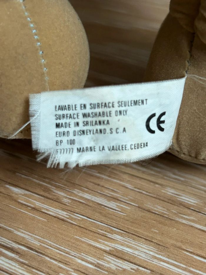 Peluche vintage Disneyland Paris - Joyeux - blanche neige et les 7 nains - photo numéro 7