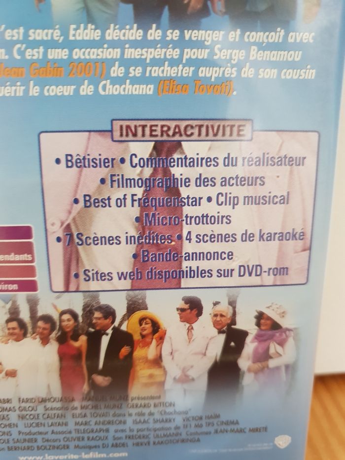DVD La vérité si je mens 2 - photo numéro 3