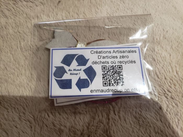 Lot de 2 nœuds élastique à cheveux - photo numéro 2