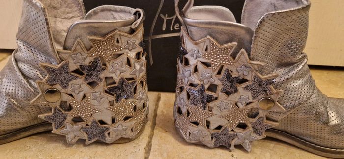 Bottines en cuir étoile Métisse - photo numéro 7