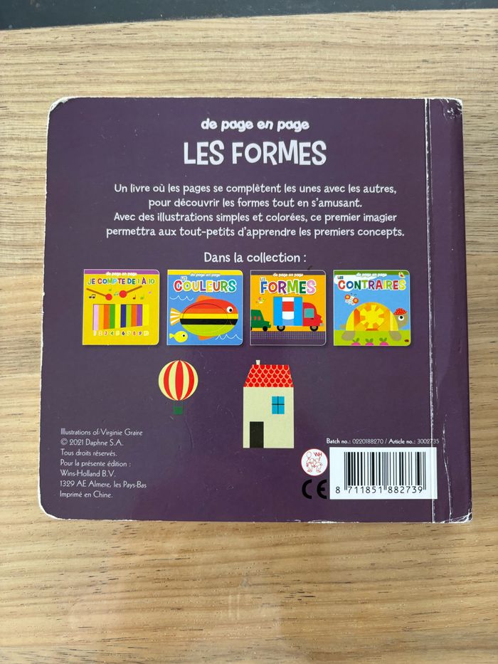 Livre forme bébé - photo numéro 2