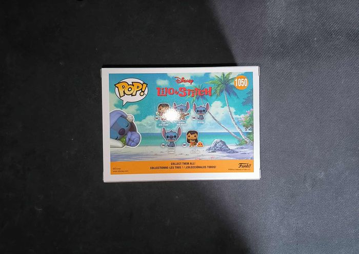 Figurine Funko Pop / Sleeping Stitch 1050 / Disney / Funko Spécial édition - photo numéro 2