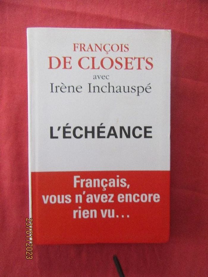 livre l'échéance