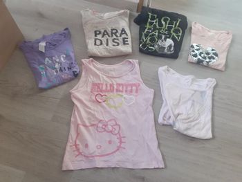 Lot Tee-shirt manches 10ans