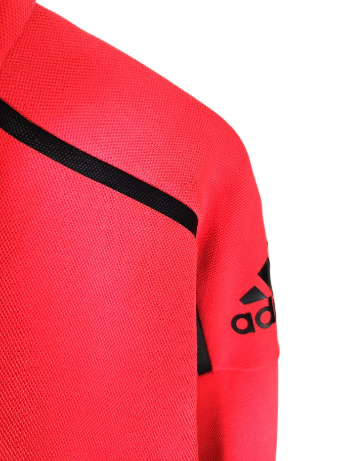 Veste running Adidas à Capuche, couleur corail, taille XS - photo numéro 3