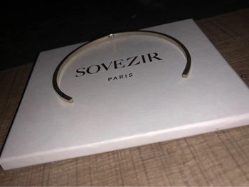 Bracelet argent jonc