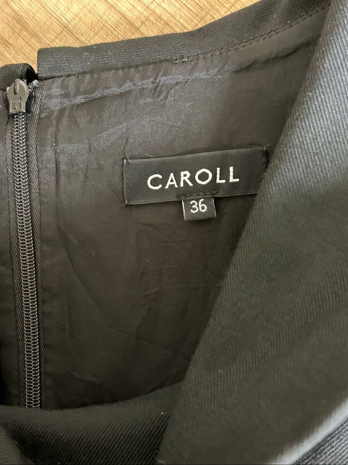 Robe noire sans manches Caroll taille 36 jamais portée - photo numéro 9