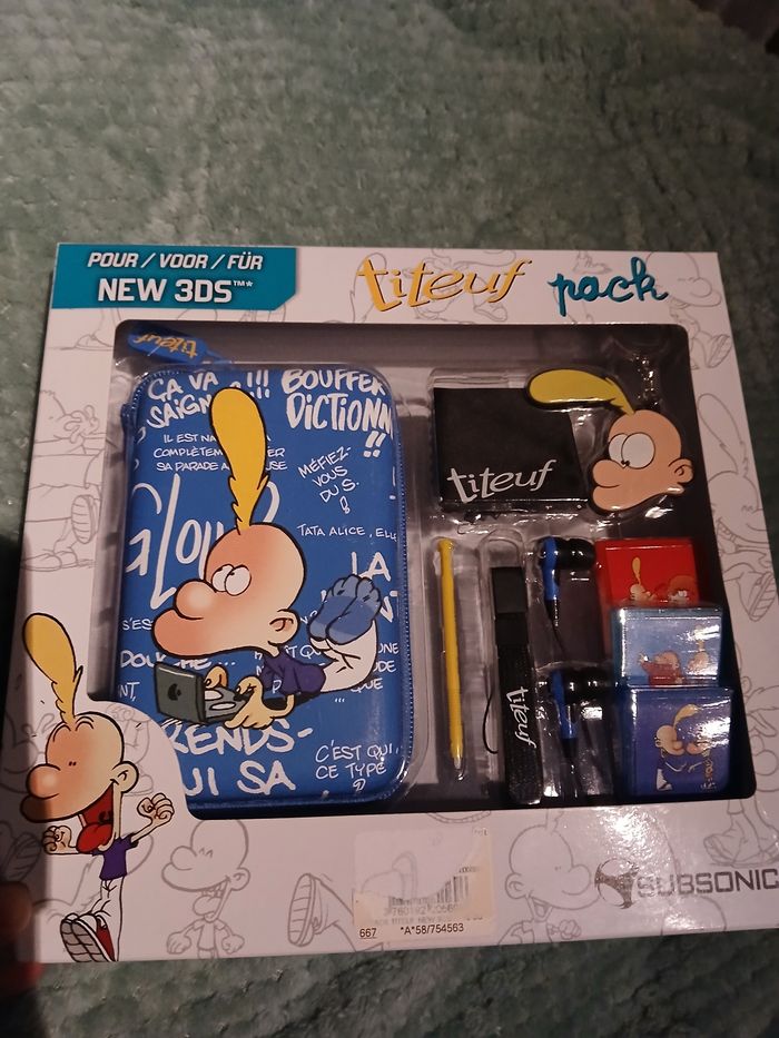 Titeuf pack pour new 3 ds