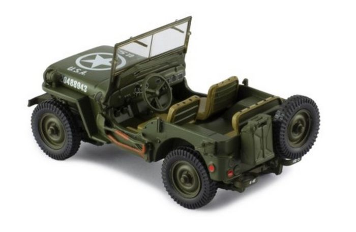 Jeep Willys MB 1943 Olive Ixo Model 1/43 clc567N.22 - photo numéro 6