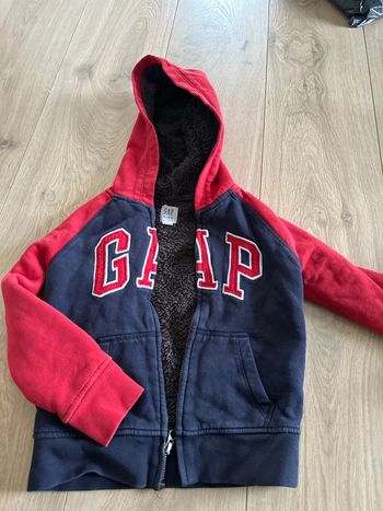 Gap gilet fourré 4-5 ans XS