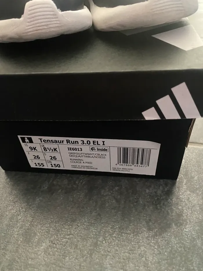 Baskets Adidas Tensaur Run 3.0 EL I Taille 26 - photo numéro 7