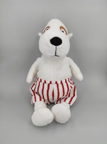 Peluche Chien Blanc Vanlighet Ikea