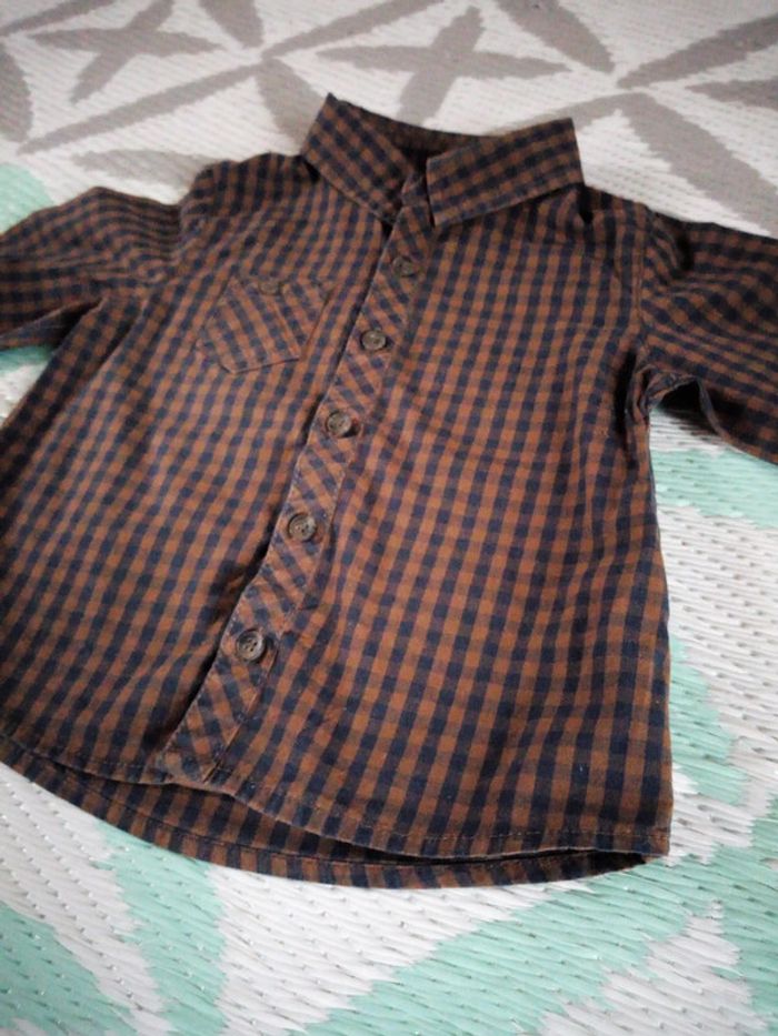 Chemise a carreaux tape a l'oeil - photo numéro 2