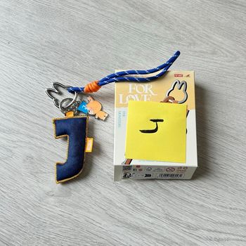 Pendant Letter J Pin For Love Plush Bloom