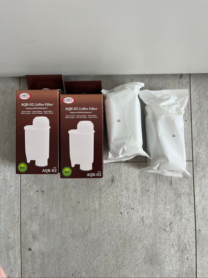 Lot de 4 filtre Aqua Crest AQK-02