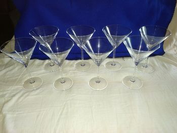 8 verres à cocktail