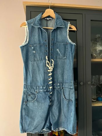 Combishort jeans