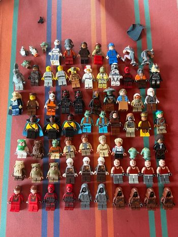 Lot de figurines lego star wars !