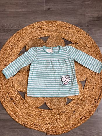 Haut longues manches Hello Kitty