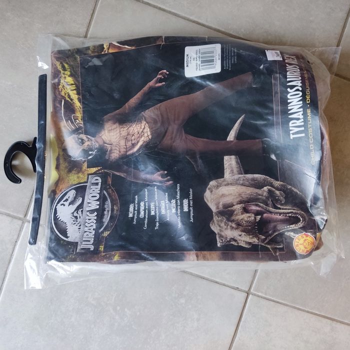 Déguisement tyrannosaure 5 a 6 ans neuf