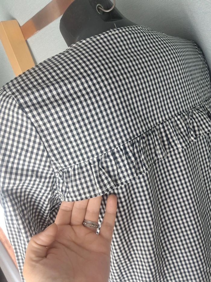 Balzac blouse vichy T.36/38 en tbe - photo numéro 9