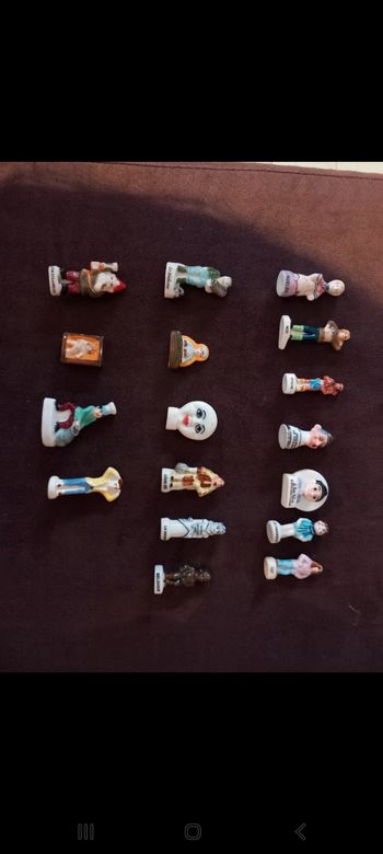 Lot 17 fèves - Personnages
