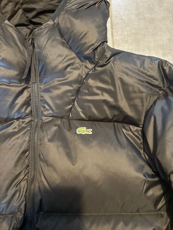 doudoune Lacoste noir pour homme - photo numéro 6