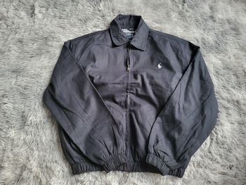 Veste Harrington Polo Ralph Lauren - Bleu - Coton Premium - Taille M - Neuf