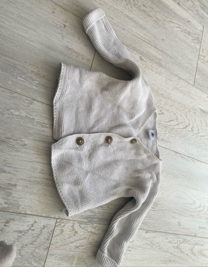 Gilet petit bateau 6 mois - photo numéro 2