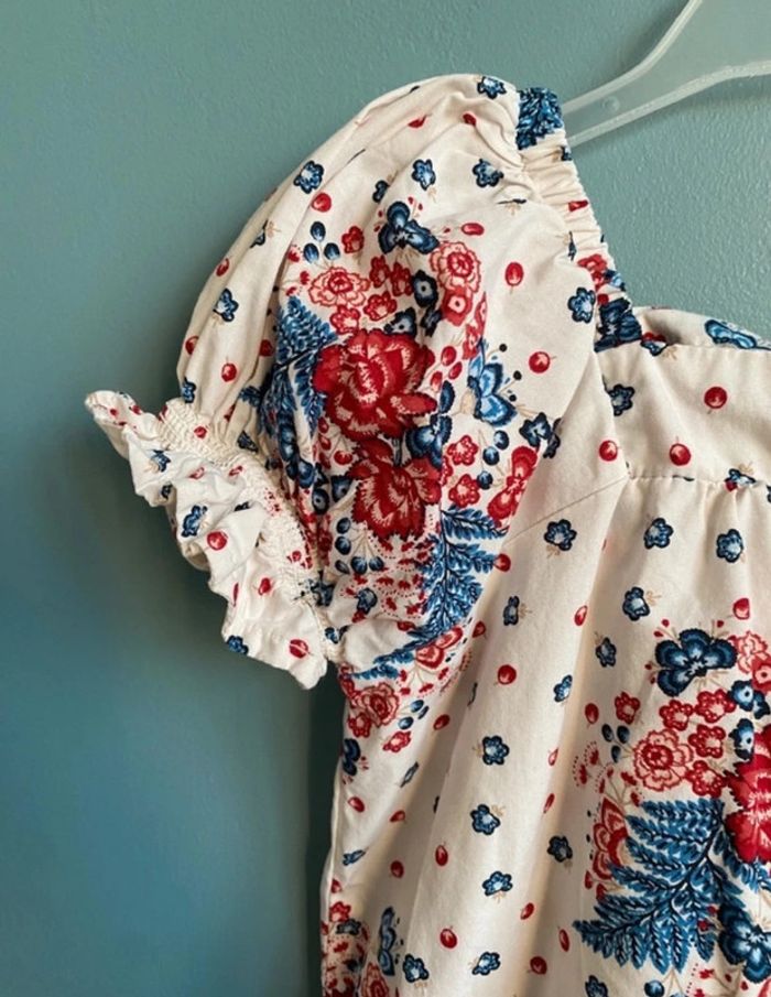 Jolie robe d’été à fleurs - photo numéro 2