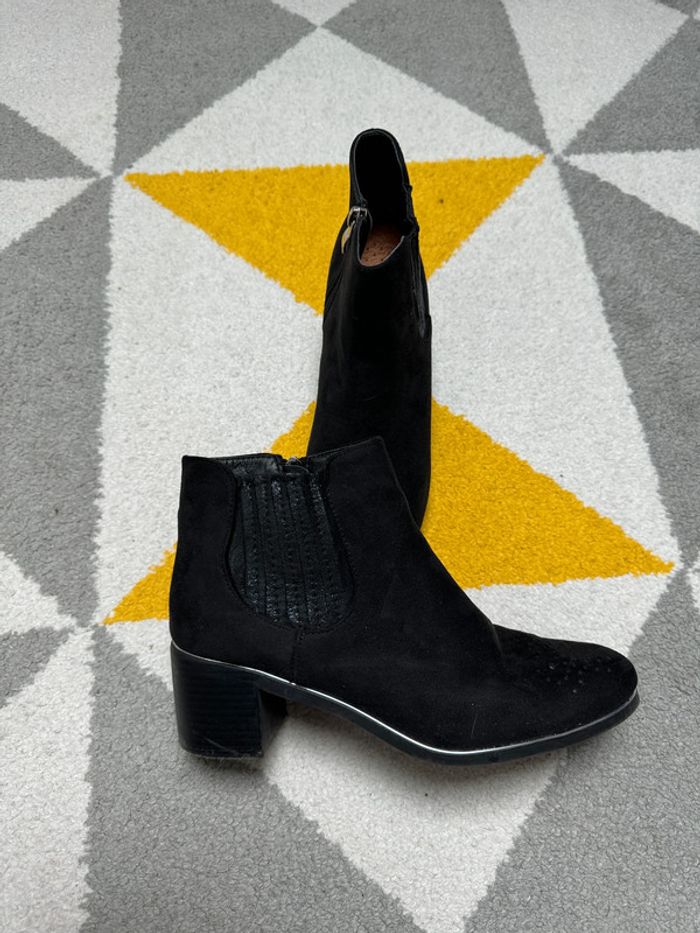 Bottines La Halle Taille 39 - photo numéro 4