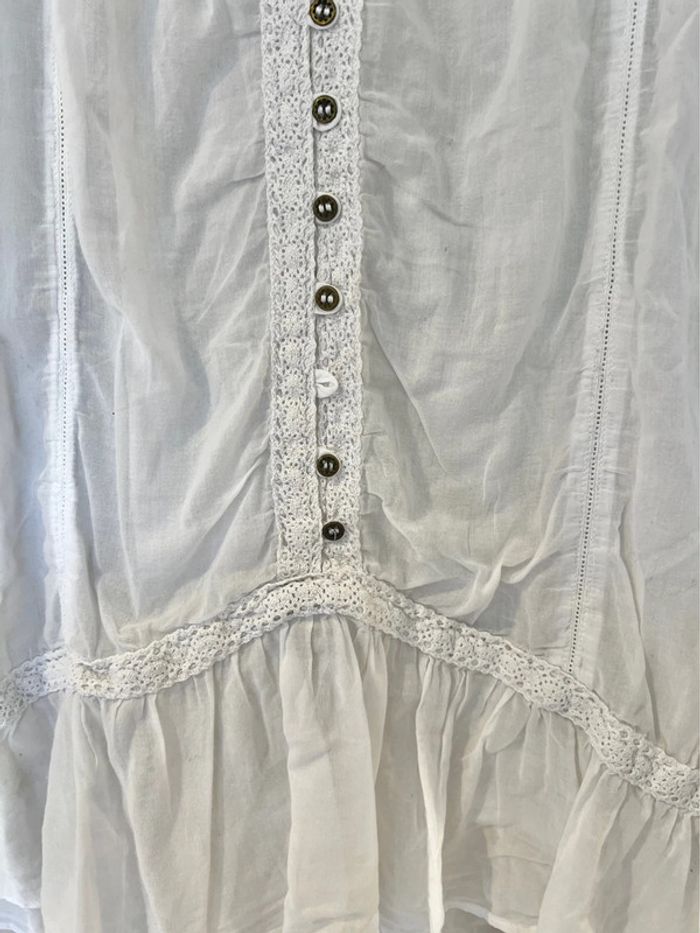 Blouse romantique Zara - photo numéro 3