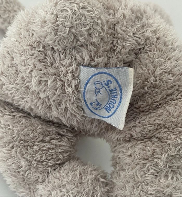 ❤️B5424 Doudou Peluche Musical NOUKIE'S Noukies Ours Beige  Lune - photo numéro 4