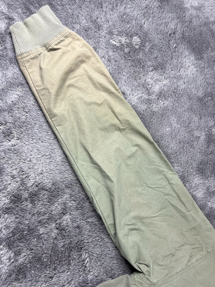 Veste type Harrington vert kaki Adidas Taille M - photo numéro 19