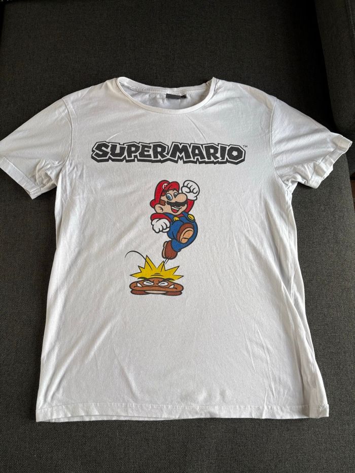 Tee shirt homme taille S super mario