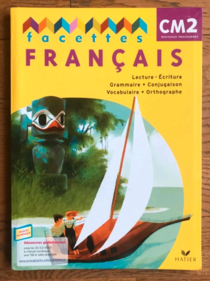 Facettes Français CM2 - Livre de l'élève + mémo - photo numéro 1