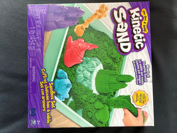 Spin Master Coffret Chateau-Bac à Sable Kinetic sand
